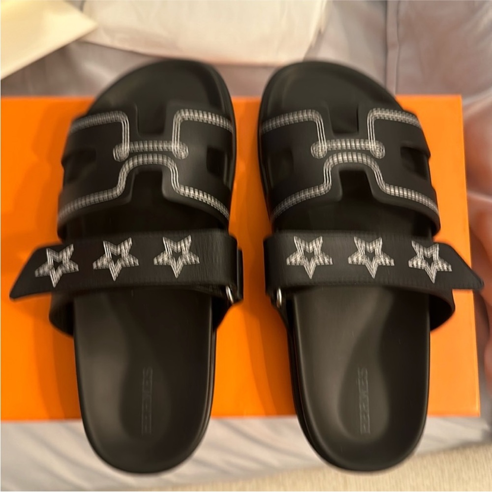 Hermes Chypre-size 7, worn twice only around the house